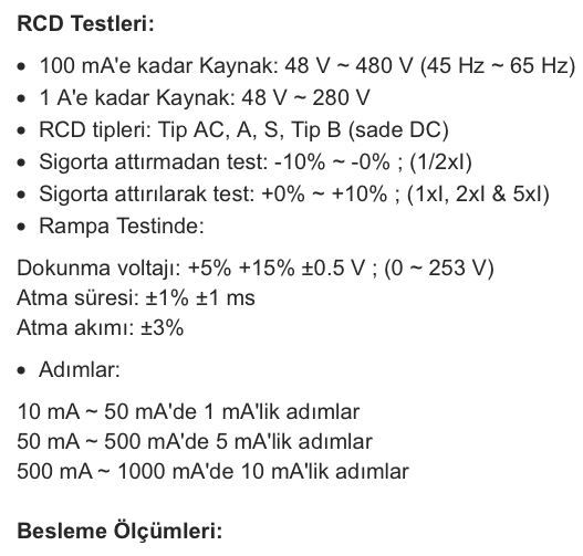 Megger MFT1835 Çok Fonksiyonlu Test Cihazı 14 Fonksiyon